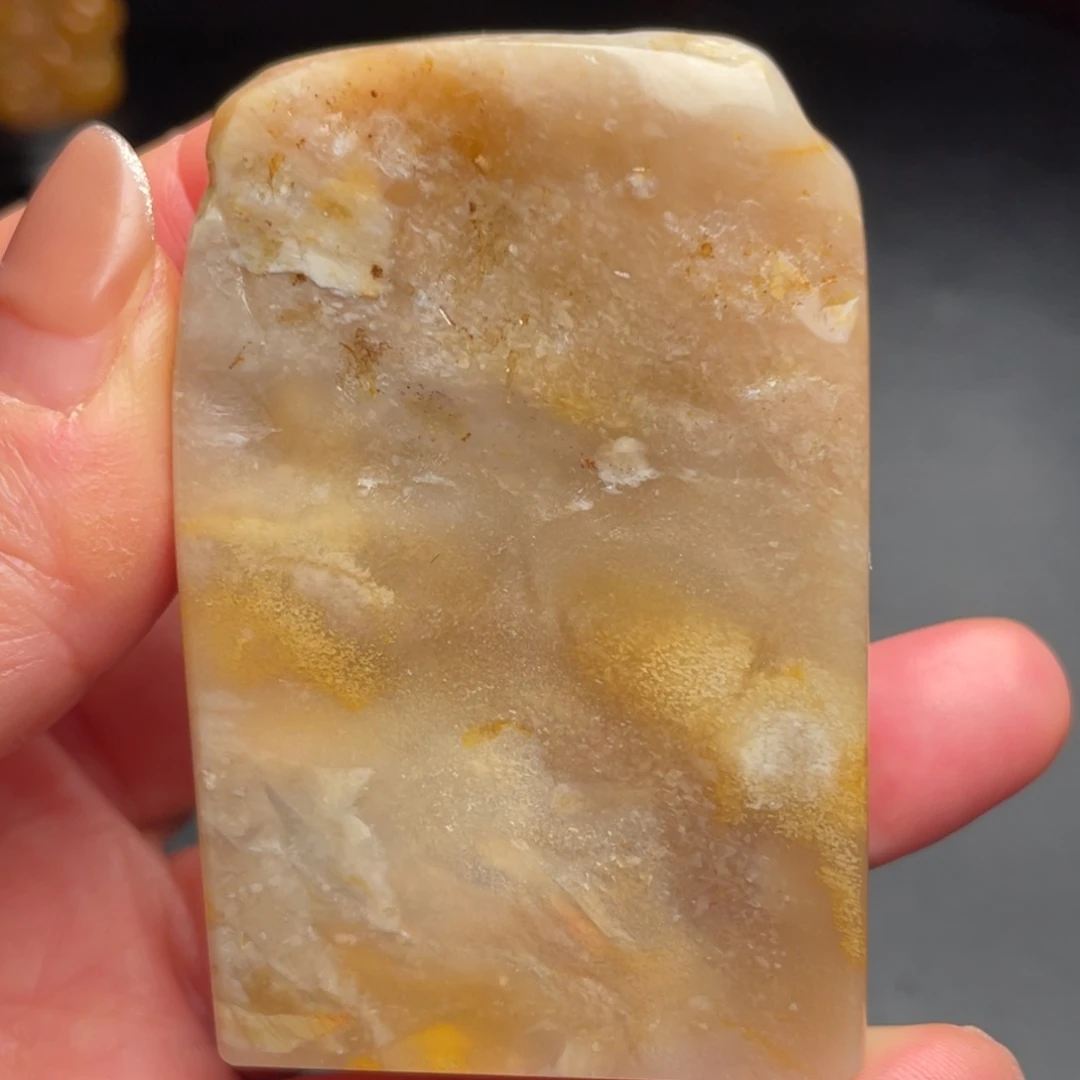 田黄石田黄石手把件挂件