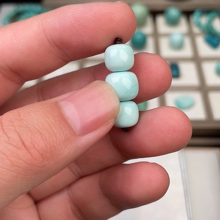 绿松石未镶嵌吊坠