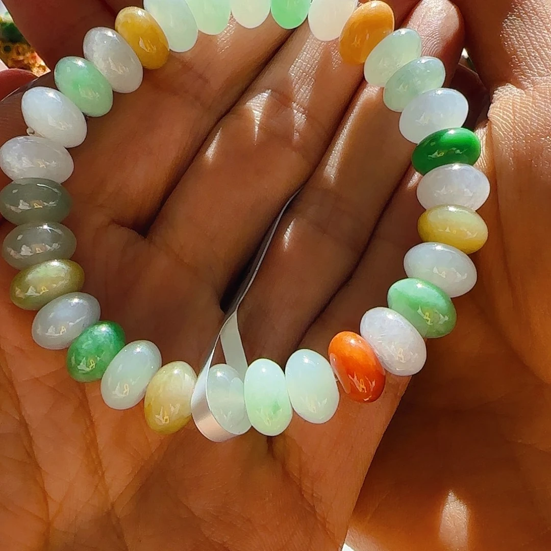 翡翠手链未镶嵌翡翠1100