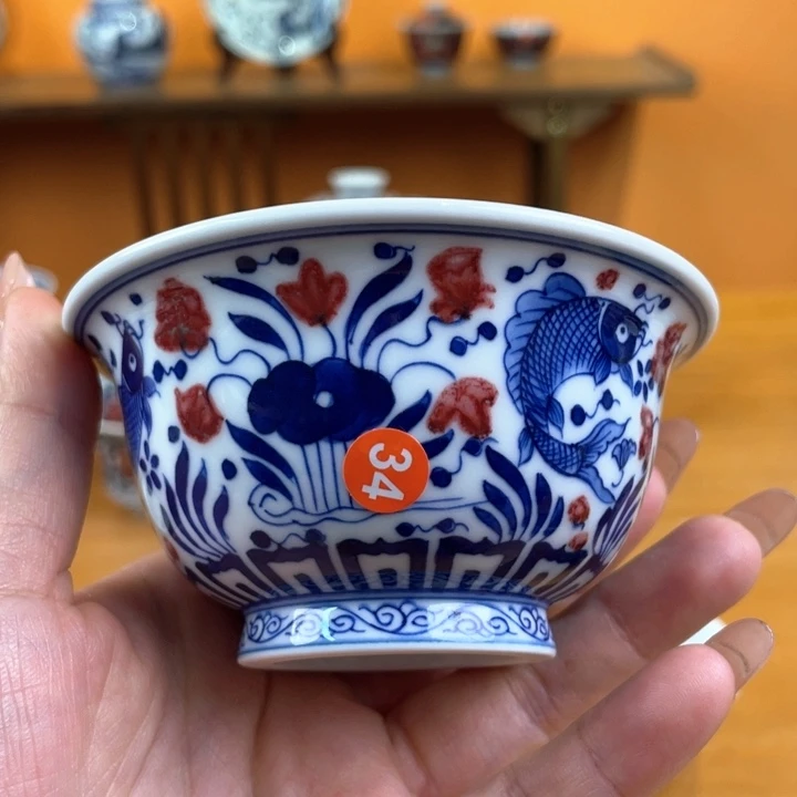 杯子景德镇手绘哈哈哈哈