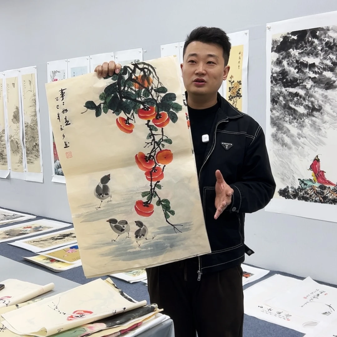 国画国画作品宣纸纯手绘