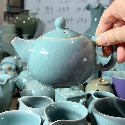 汝瓷西施壶瑕福利特惠