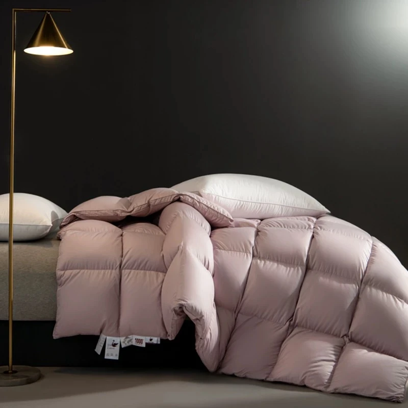 【现充现做】羽绒被国标大朵吊吊绒轻奢冬被羽绒被加厚冬被