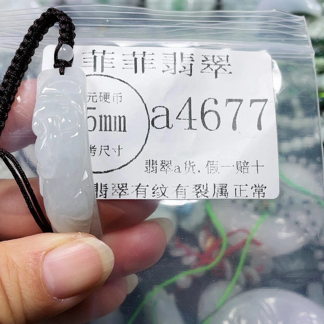 翡翠颈饰未镶嵌闪购4677