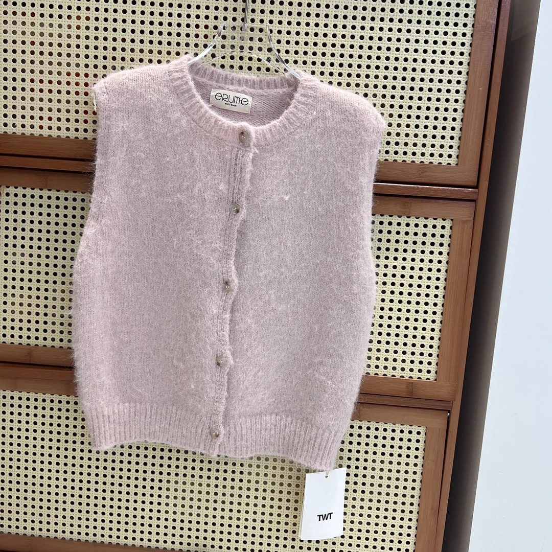 【蓓蓓姐专属】纯色简约百搭马甲背心OU12B-1759