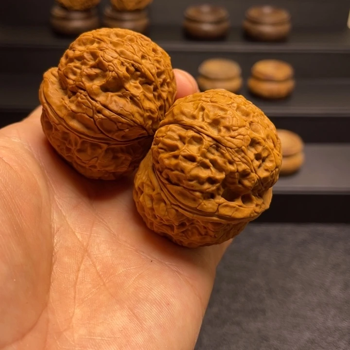 文玩核桃吊坠F霸王蟾45