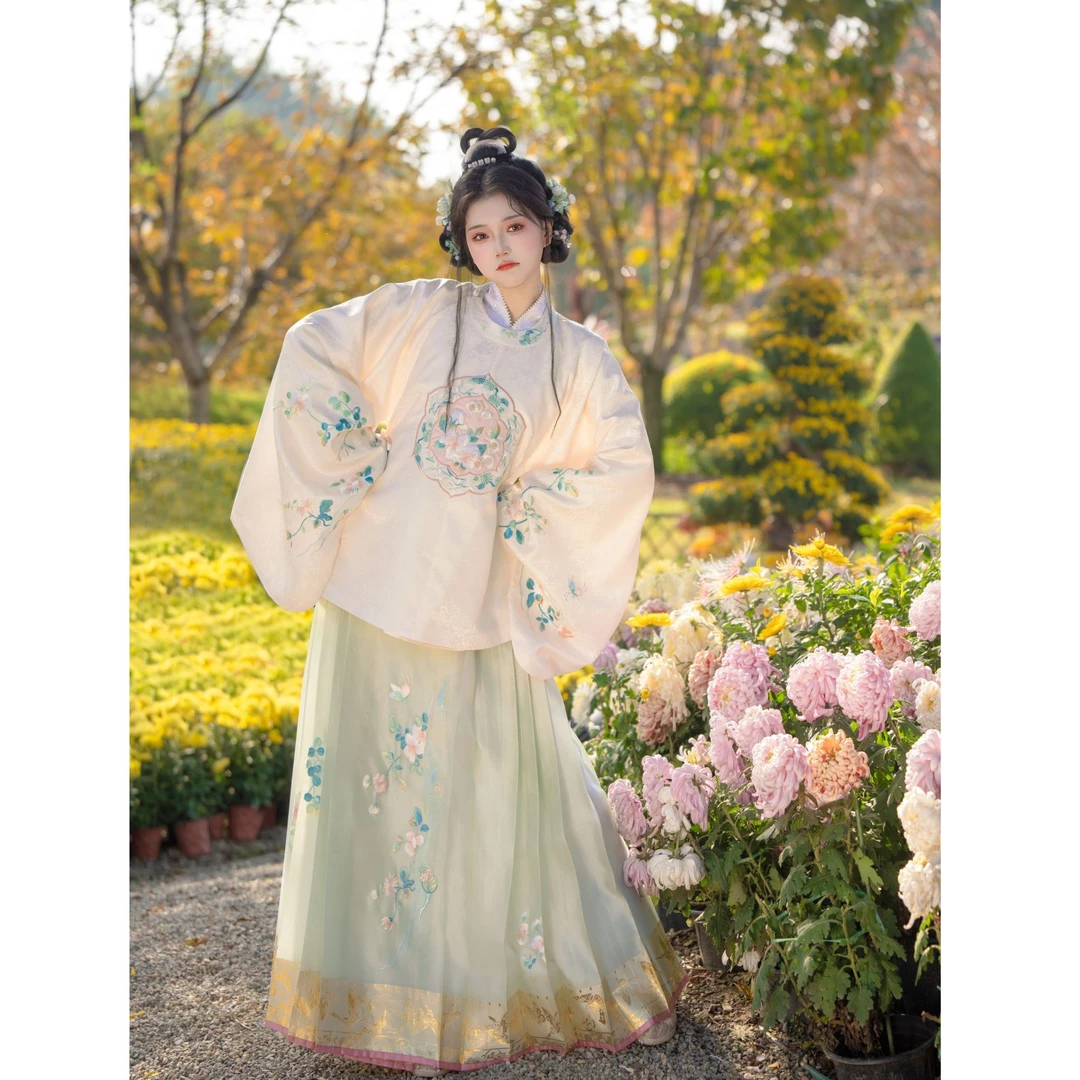 钟灵记【浮香如醉】春夏月季蝴蝶桃花刺绣清新雅致古典花卉套装