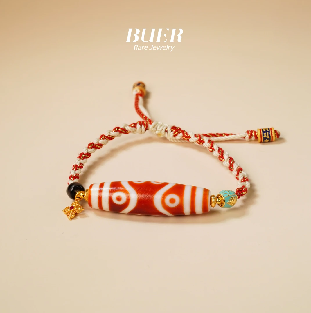 【不二】红肉八眼珠珠DIY手链