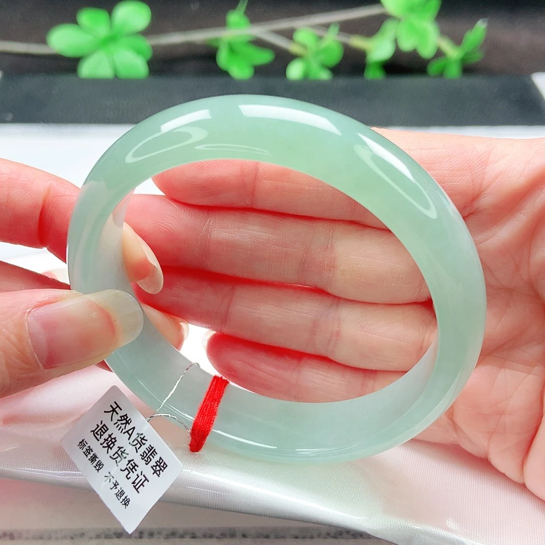 未镶嵌手镯翡翠59圈