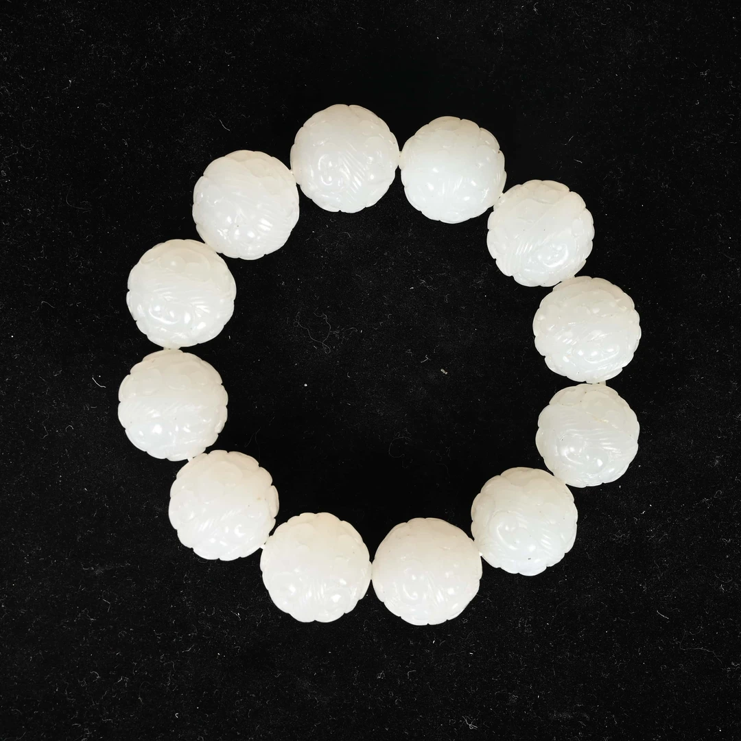 清代云纹圆珠手串/LC.20303/集萃斋
