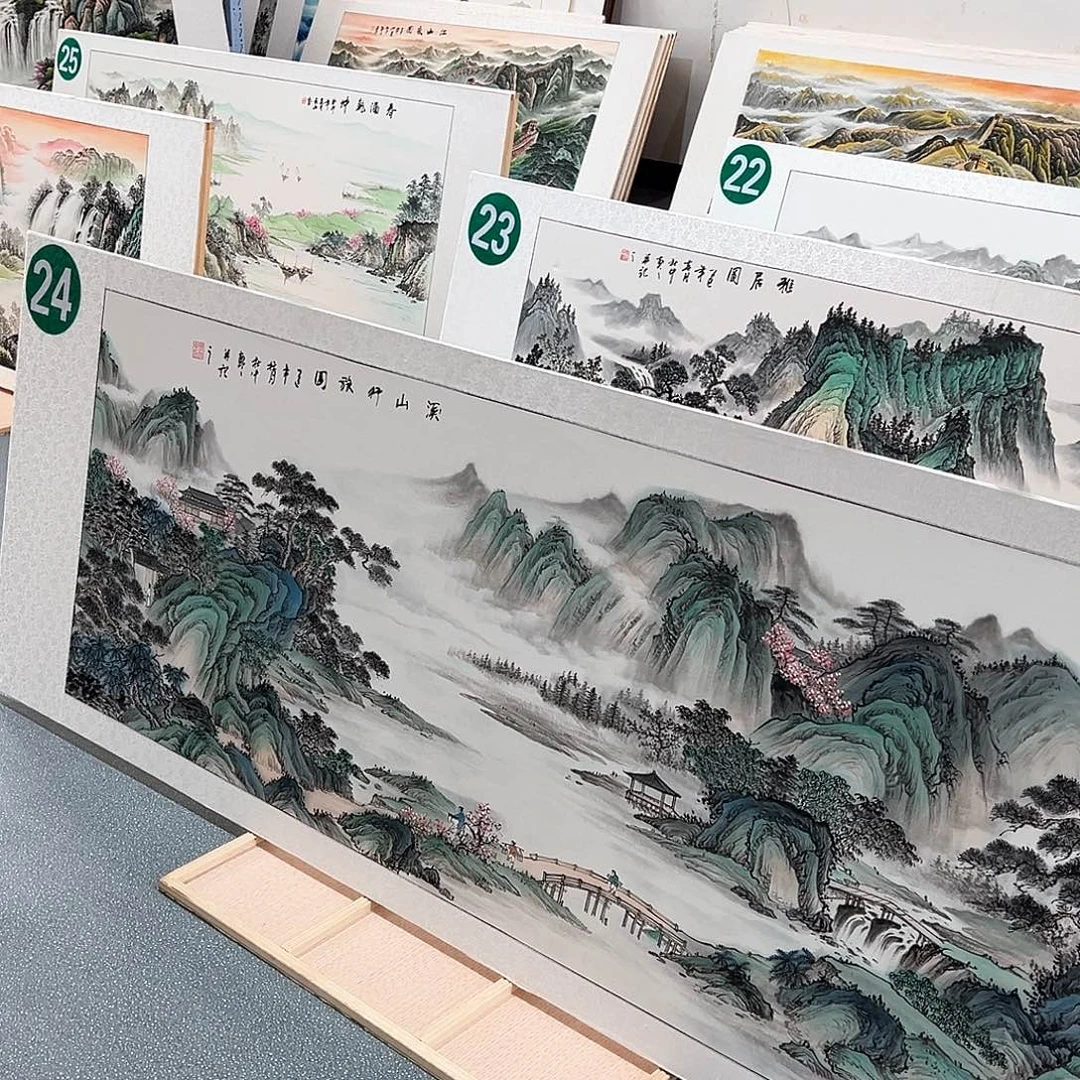 荣***堂国画手绘保证假一罚万