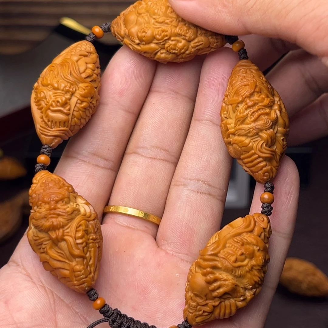 橄榄核吊坠橄榄核四大天王2.0
