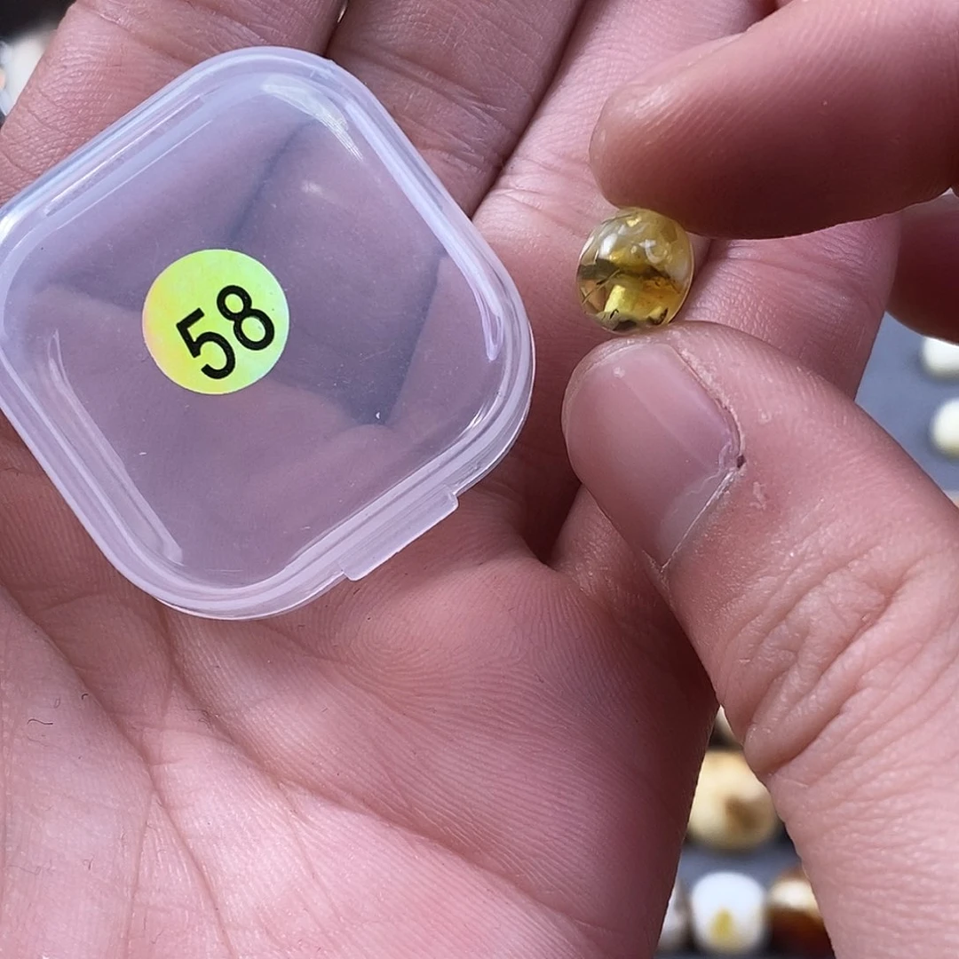 琥珀裸石未镶嵌微瑕