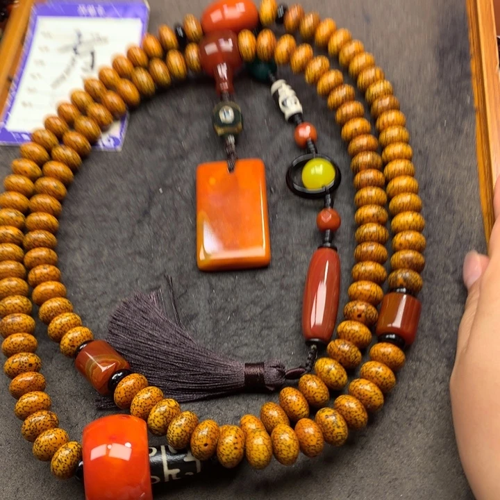 星月菩提吊坠脖挂