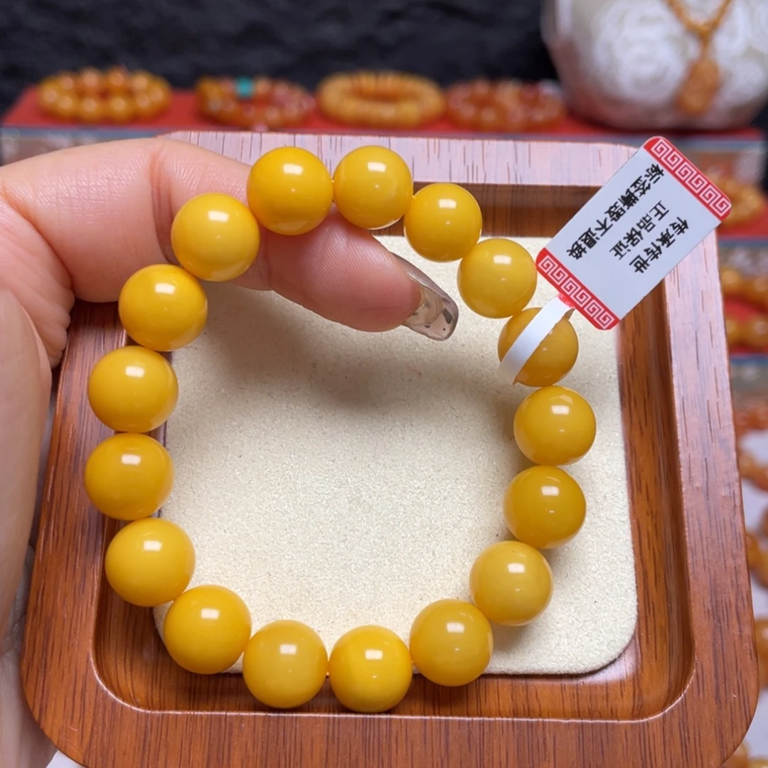 蜜蜡未镶嵌手链手串