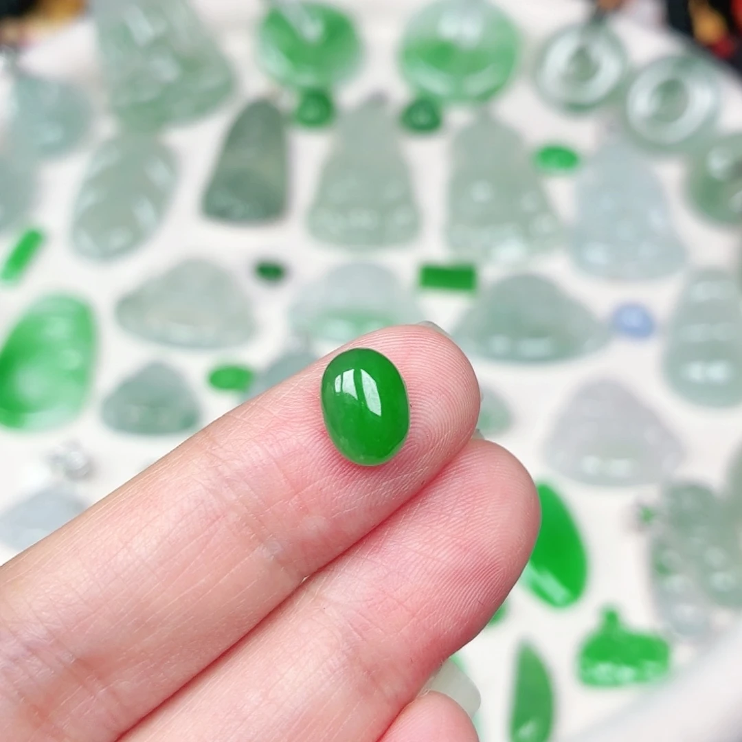 翡翠裸石缅甸天然A货翡翠