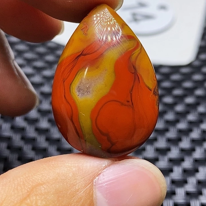 水***色玛瑙/玉髓颈饰未镶嵌