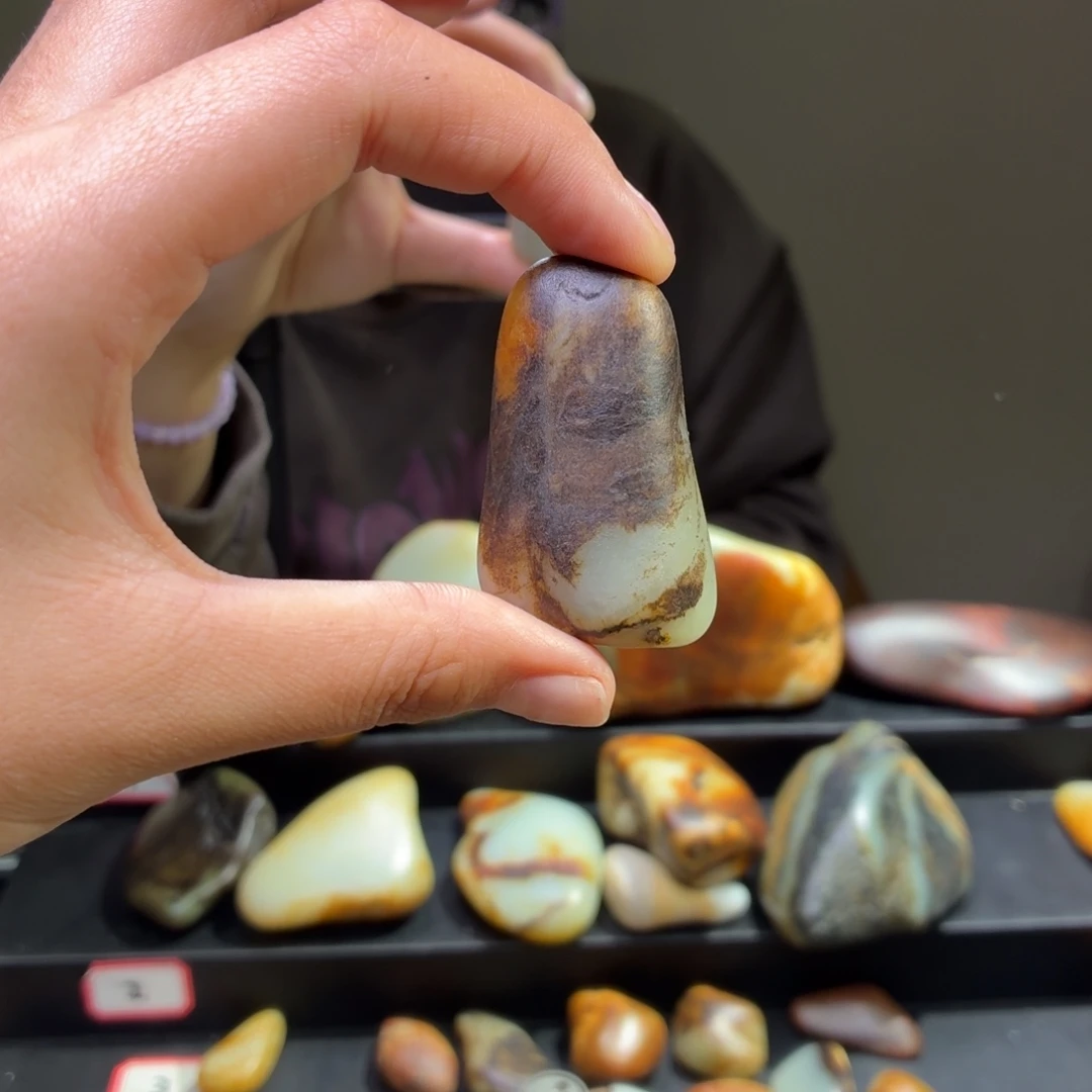 和田玉未镶嵌挂件44.6