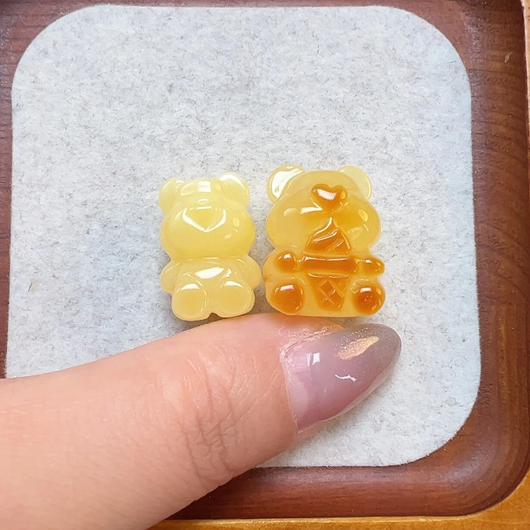 琥珀珠宝奇石未镶嵌真*