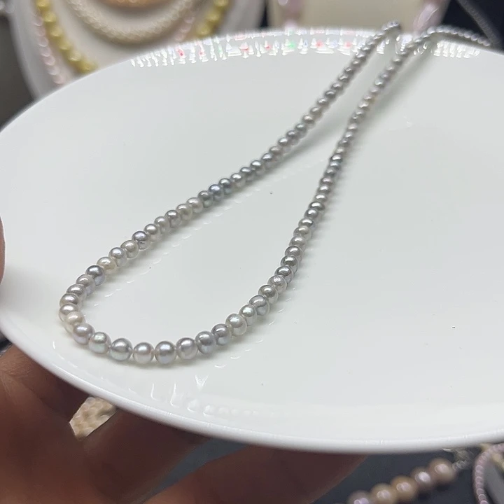 淡水珍珠未镶嵌颈饰