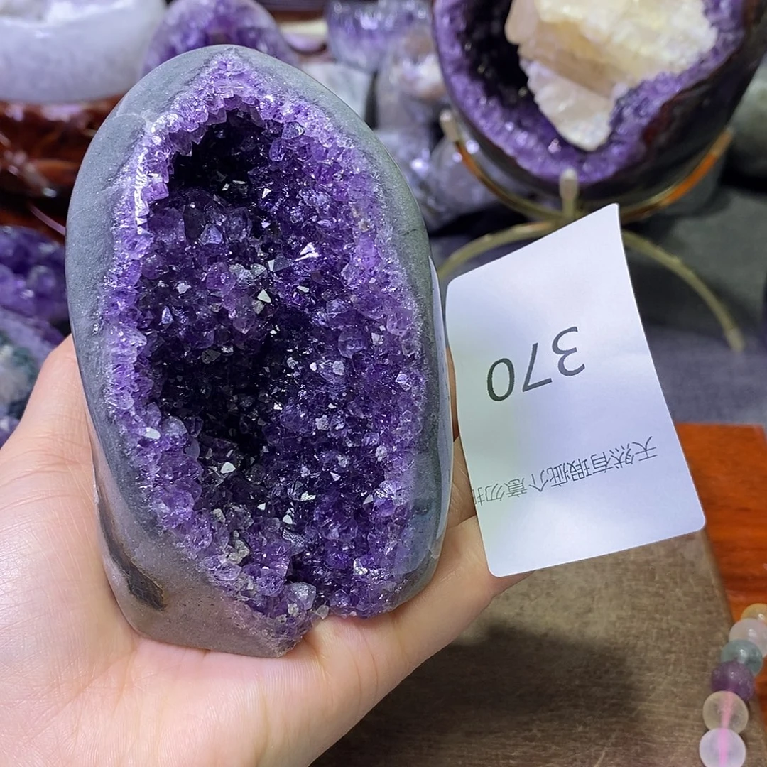 珠宝半成品未镶嵌紫晶