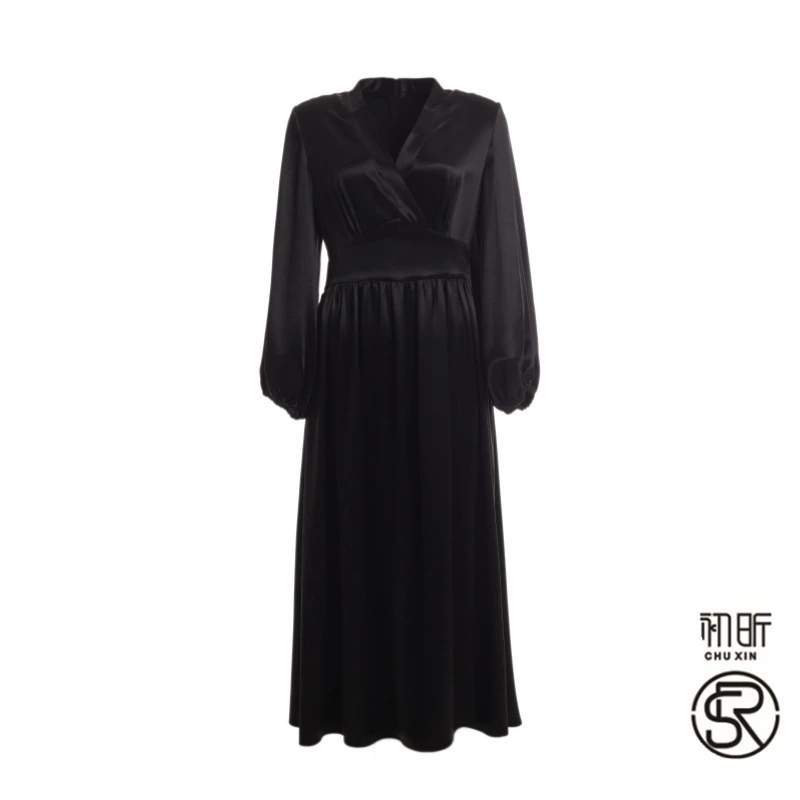 帮老板娘搬仓，618初昕衣服找新家计划 缎面三醋酸连衣裙