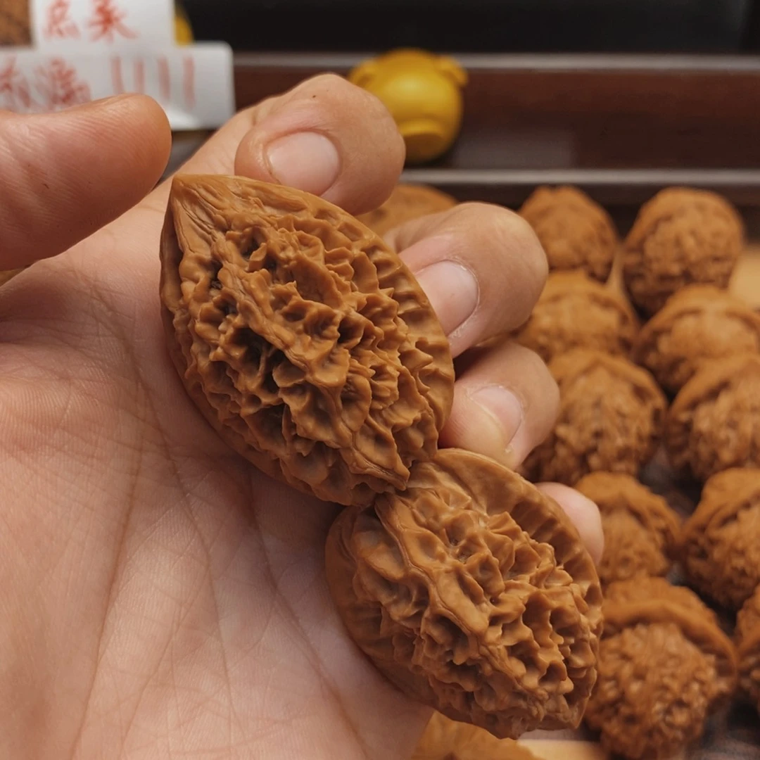 文玩核桃把件35尺寸招财鼠全品