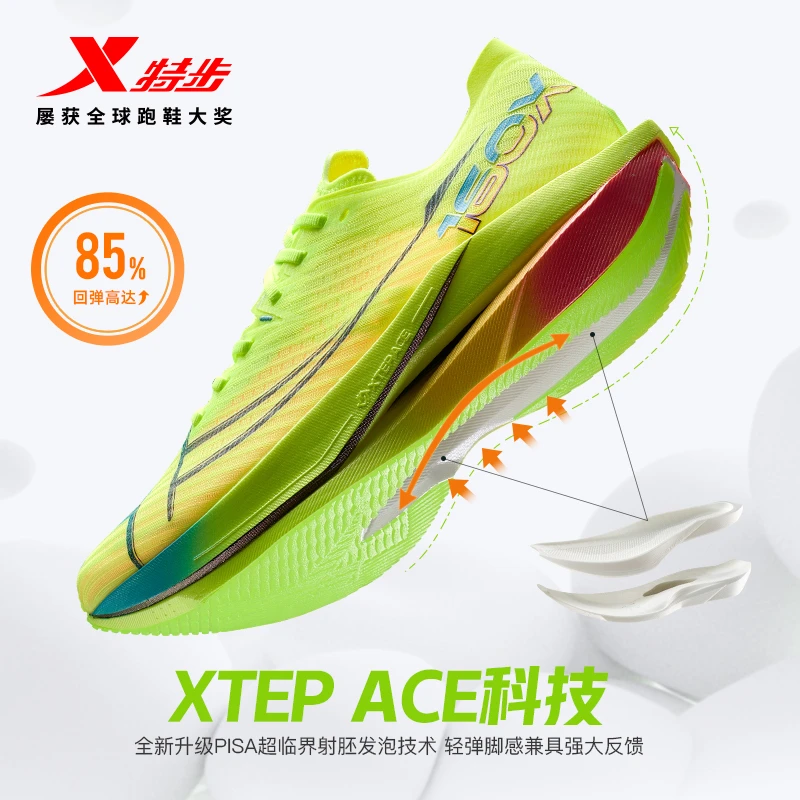 XTEP/特步欧若风160X6.0专业男女款马拉松减震碳板超轻竞速跑鞋LN