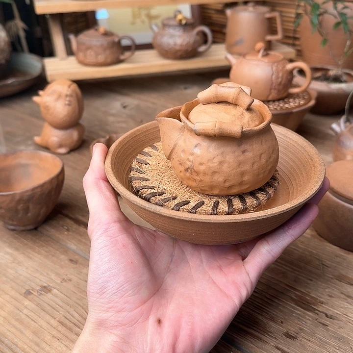 原矿老岩泥茶器系列