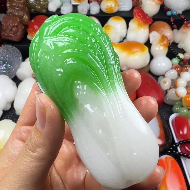 新疆戈壁五彩石金丝