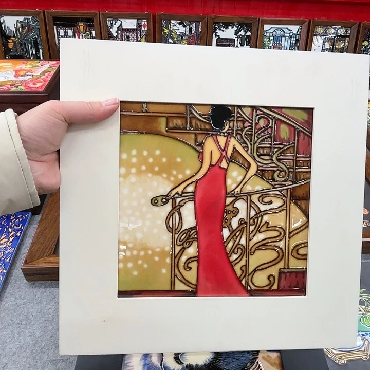 陶瓷板画20/20单瓷片微瑕