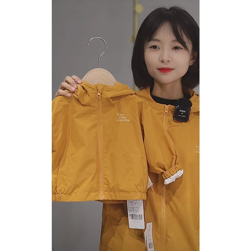 【三防软壳攀登冲锋外套 小洛妈咪】婴儿衣服男童秋冬季小童上衣G25