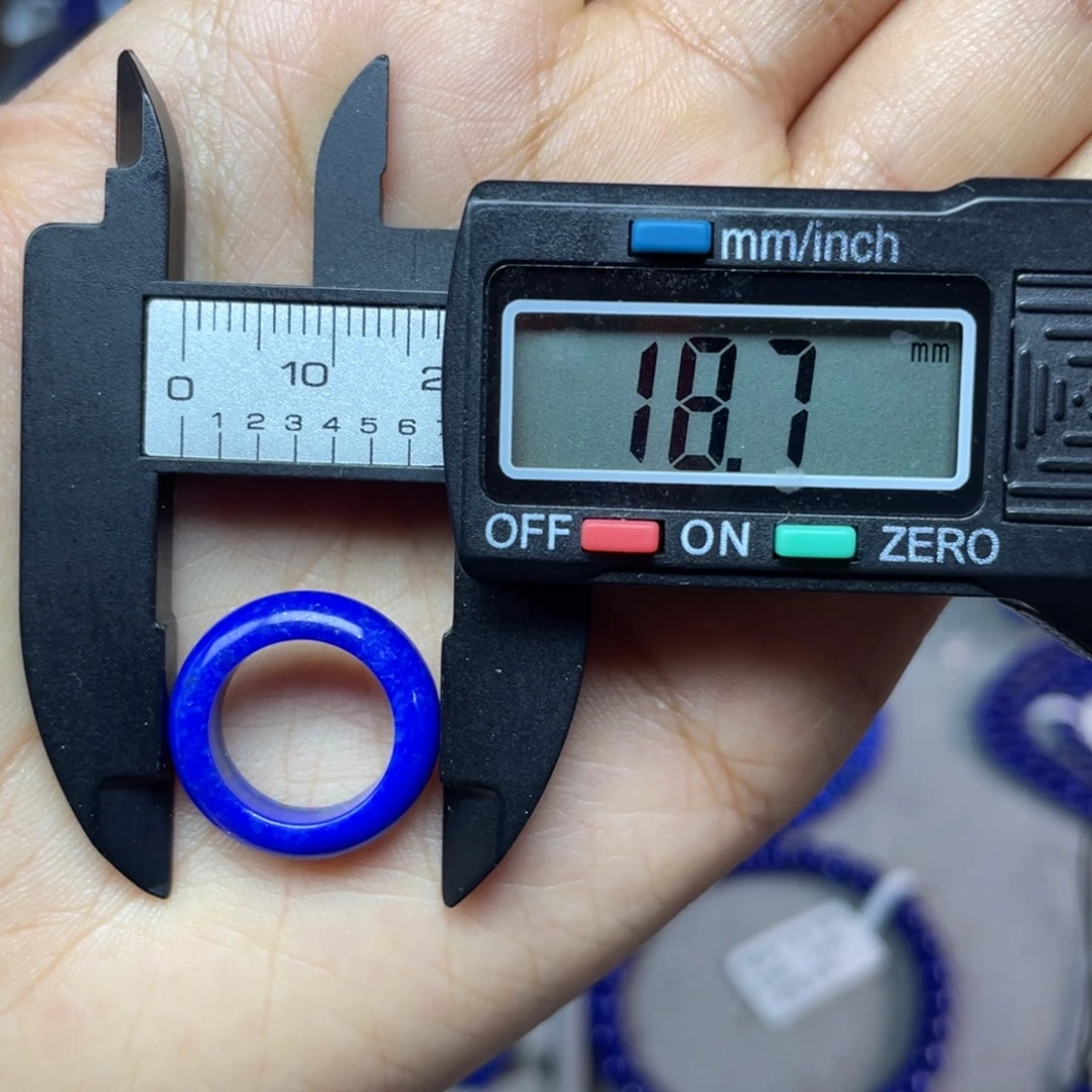 未镶嵌青金石12mm内径扳指