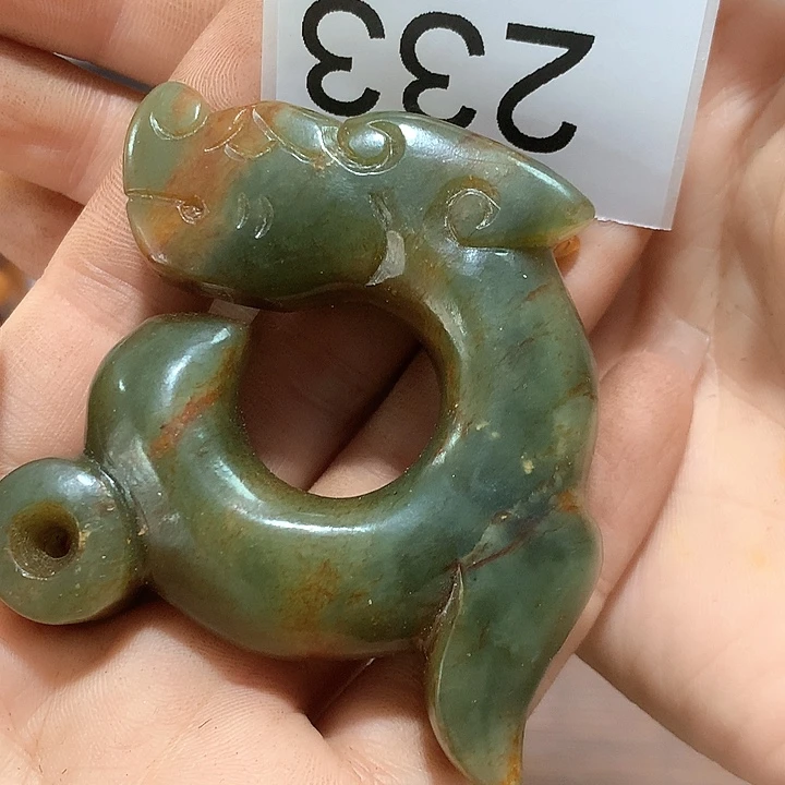 和田玉挂件未镶嵌