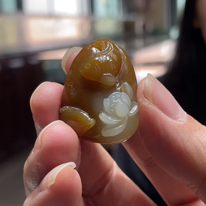 和田玉未镶嵌吊坠(不含链)