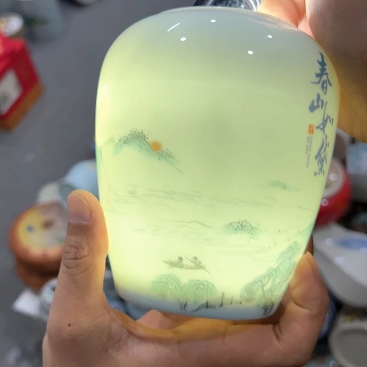 瑕疵福利品陶瓷茶叶罐