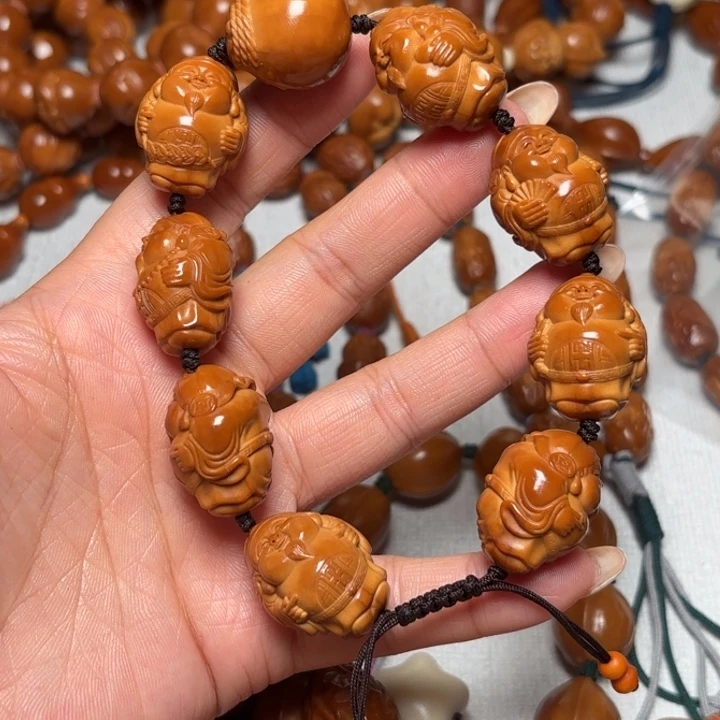 橄榄核手串/手链2. 财神