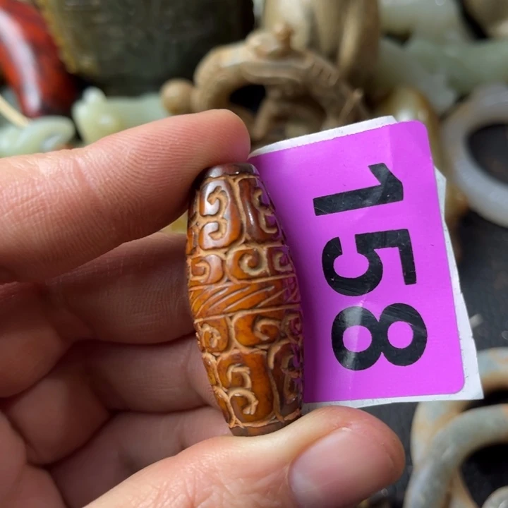 和田玉颈饰未镶嵌鼎****L