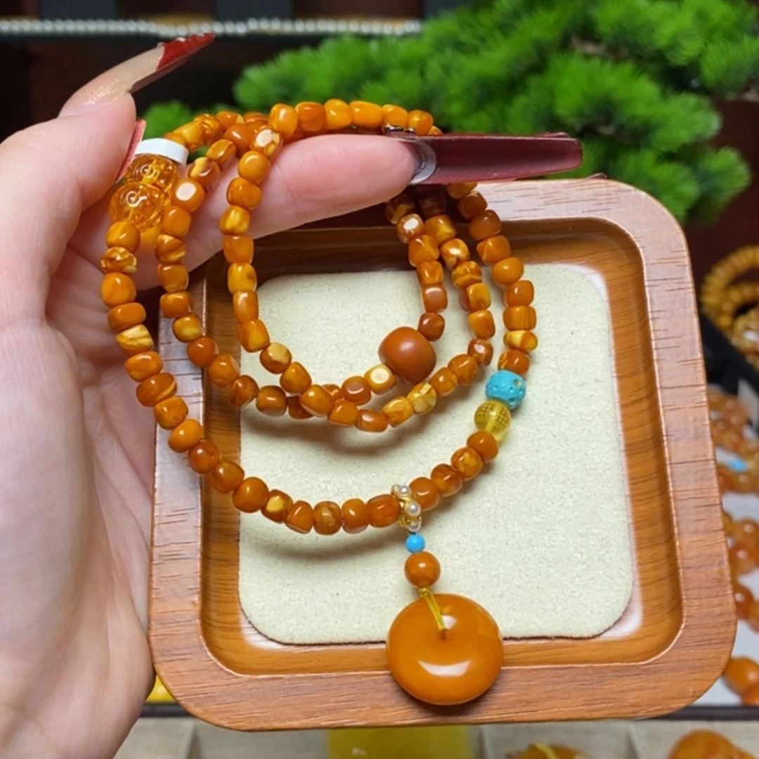 【闪购商品】手链蜜蜡未镶嵌手串