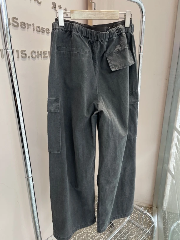 AVVENN｜25灰色工装裤113016