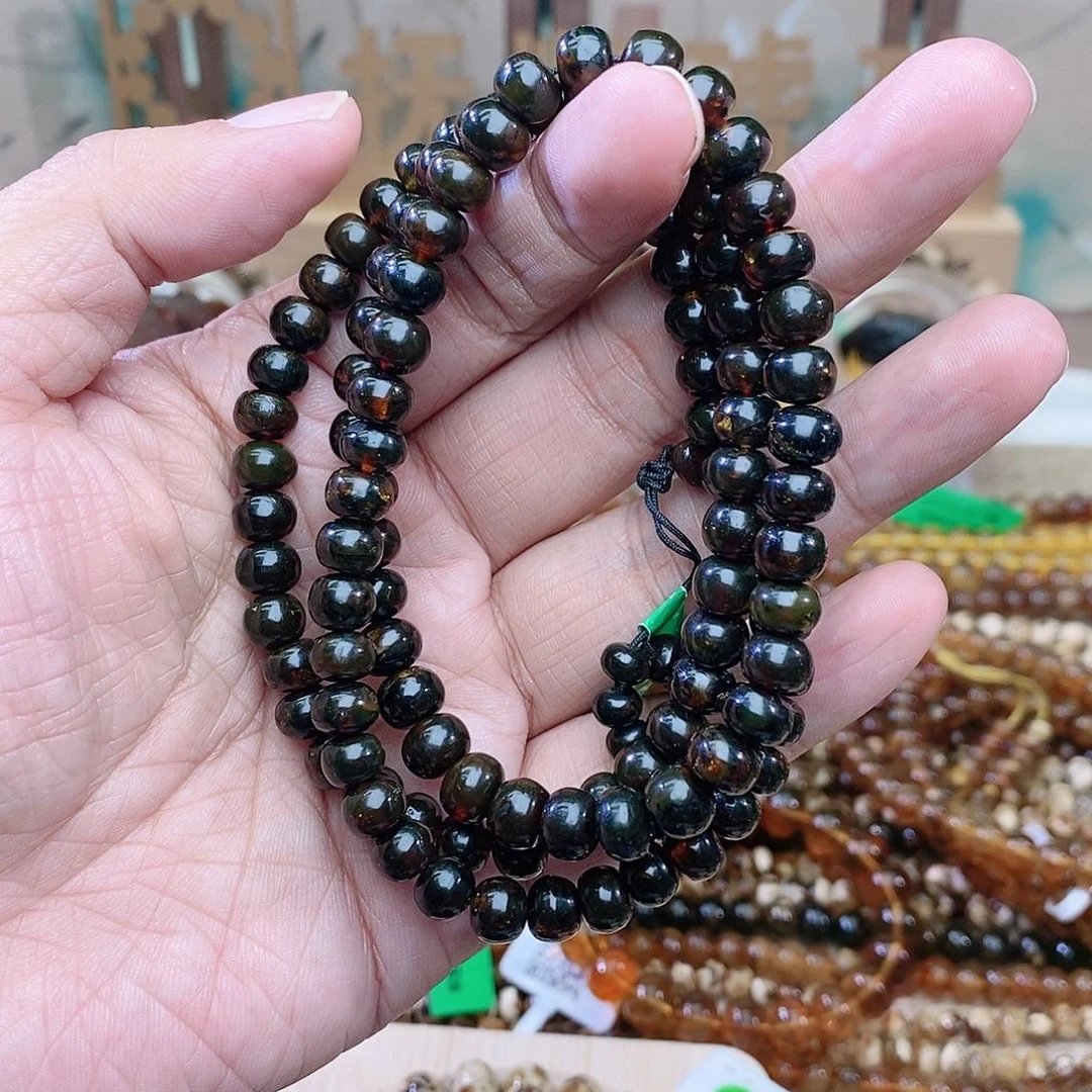 琥珀未镶嵌裸石7血翳