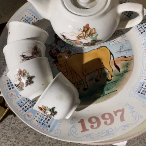 摆件伍*陶瓷摆件盘子碗啥都有