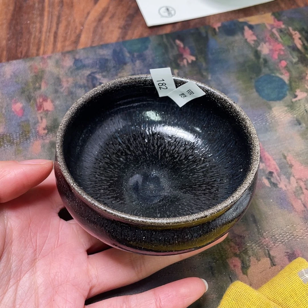 茶盏182 福临号建盏主人杯微瑕