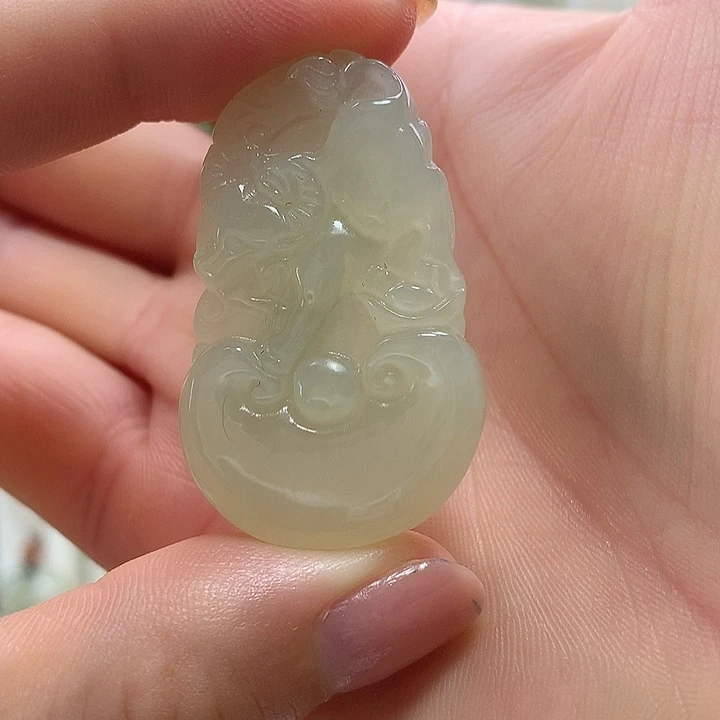 颈饰未镶嵌和田玉