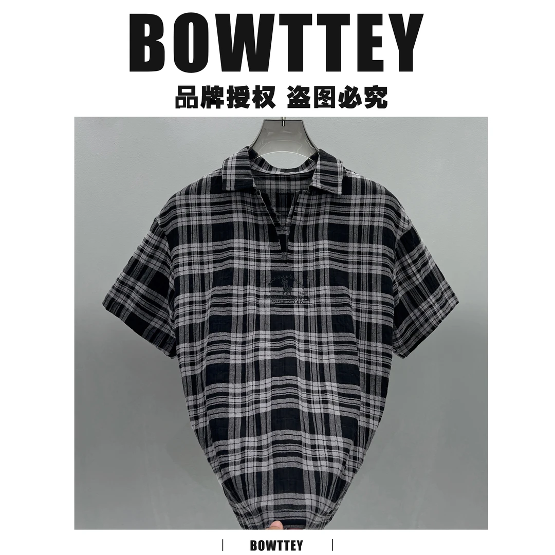 男士百搭顶奢时尚宽松夏季新品设计感休闲NZF082