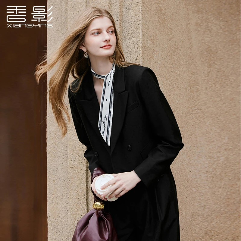 【小余专属】F95A242西装香影黑色小西装短外套女秋季新款高