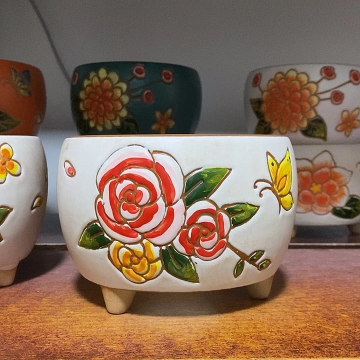 外13内11.5高10左右，纯手工制作，一单包邮