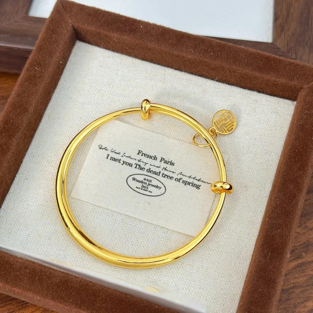 D121   推拉福牌手镯