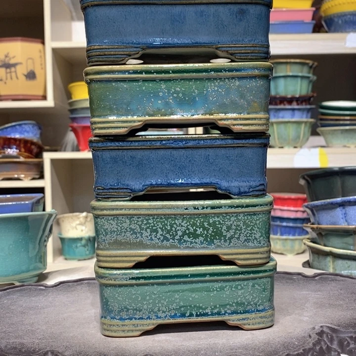 紫砂花盆瑕疵4-13-9。。。（5）不平走形