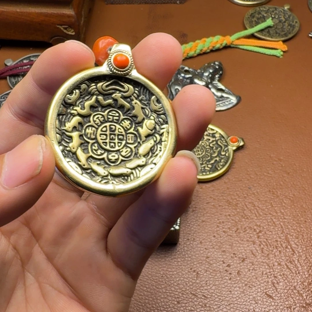 董*五藏式风格九宫八卦牌